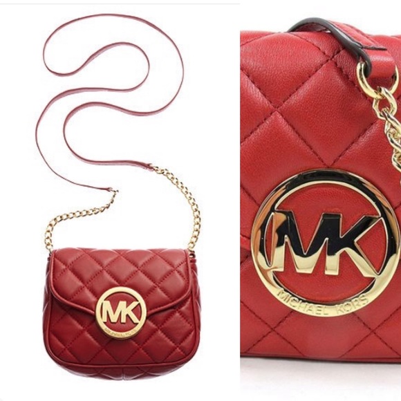 Michael Kors Handbags - Michael Kors Quilted Leather Fulton Crossbody Bag